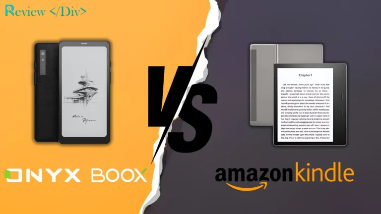 Onyx Boox Palma VS Amazon Kindle