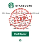 $100 Starbucks Gift Card Scam Sbux100.com