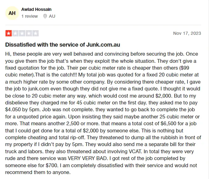Junk.com.au Review: Is It A Scam Or Legit?