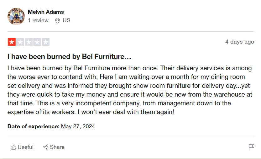 Bel Furniture Review: Is It Legit Or Scam?