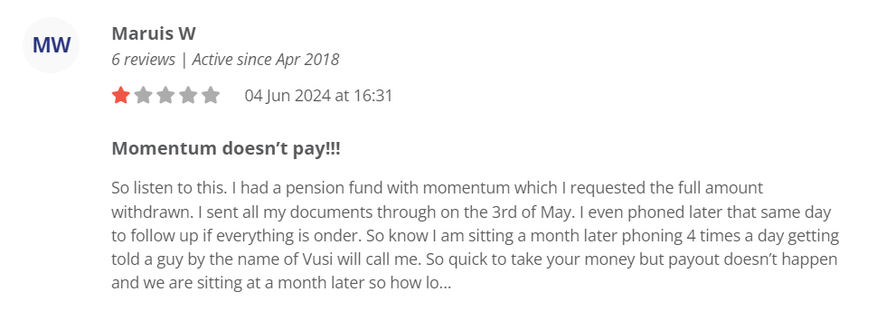 Momentum.Co.Za Review: Is It Legit Or Scam?