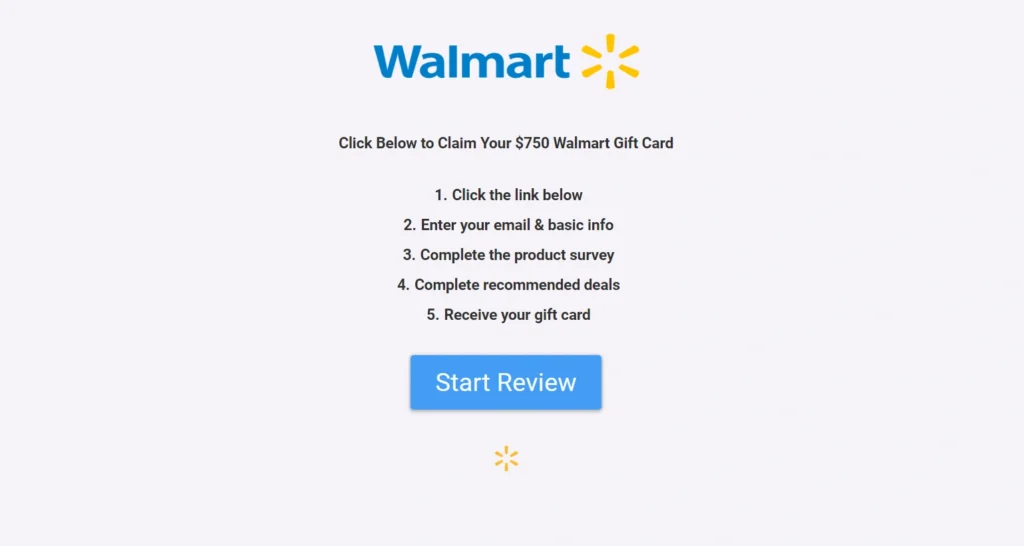 Beware Of FREE $750 Gift Card 750Review.com SCAM