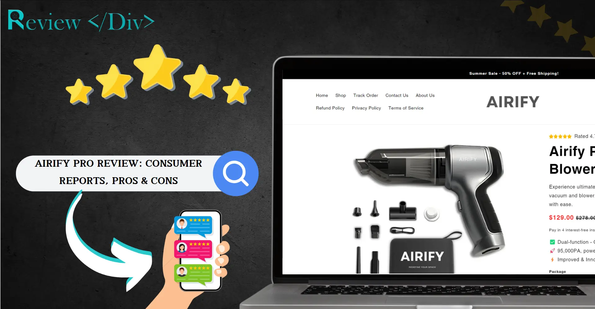 Airify Pro Review Consumer Reports, Pros & Cons