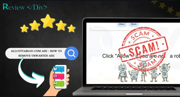 Allcottablog.com Ads - How To Remove Unwanted Ads
