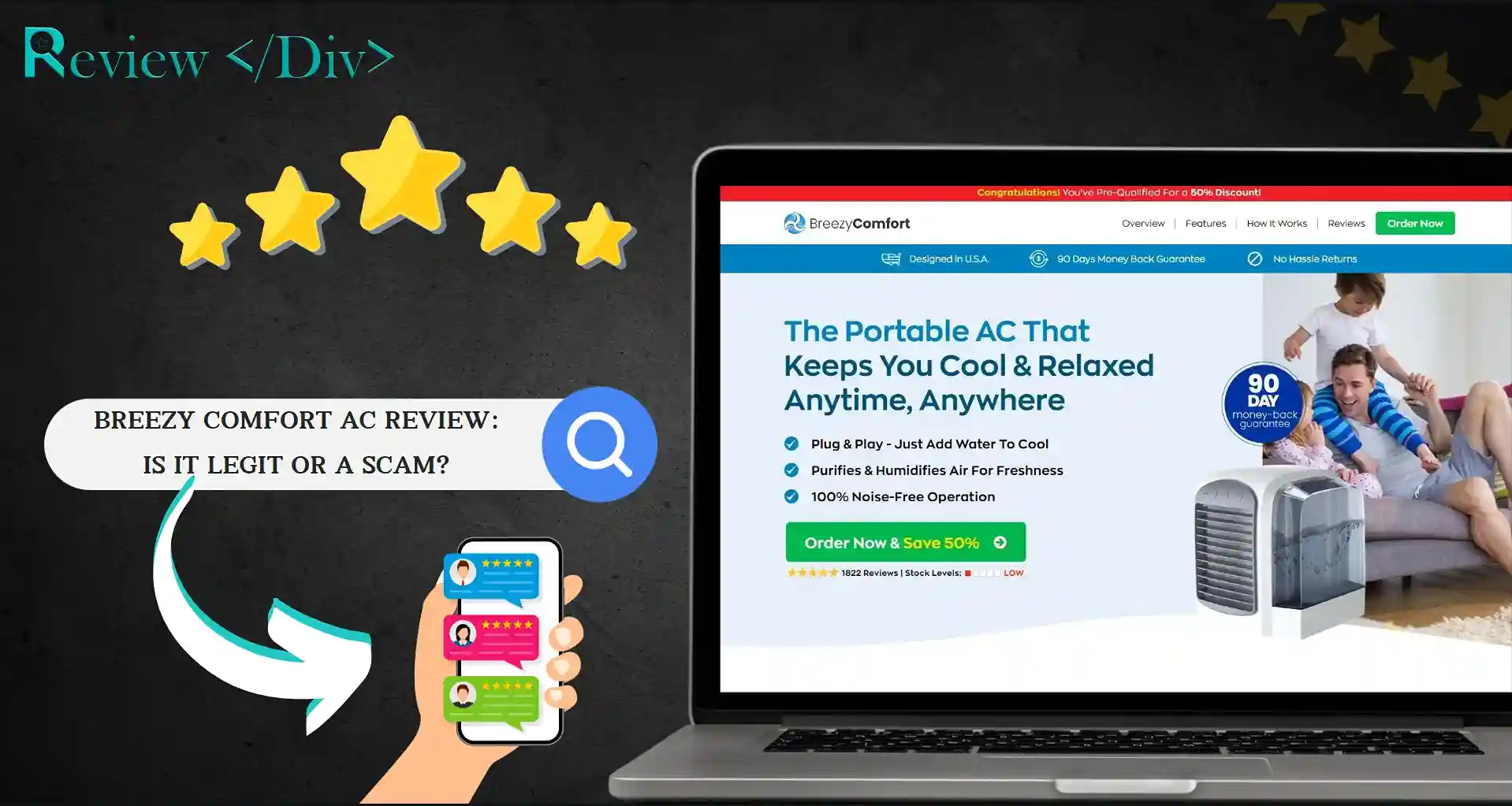 Breezy Comfort AC Review: Is It Legit Or A Scam?