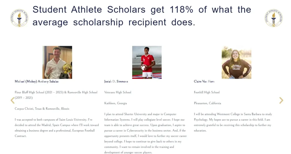 studentathletescholars.org