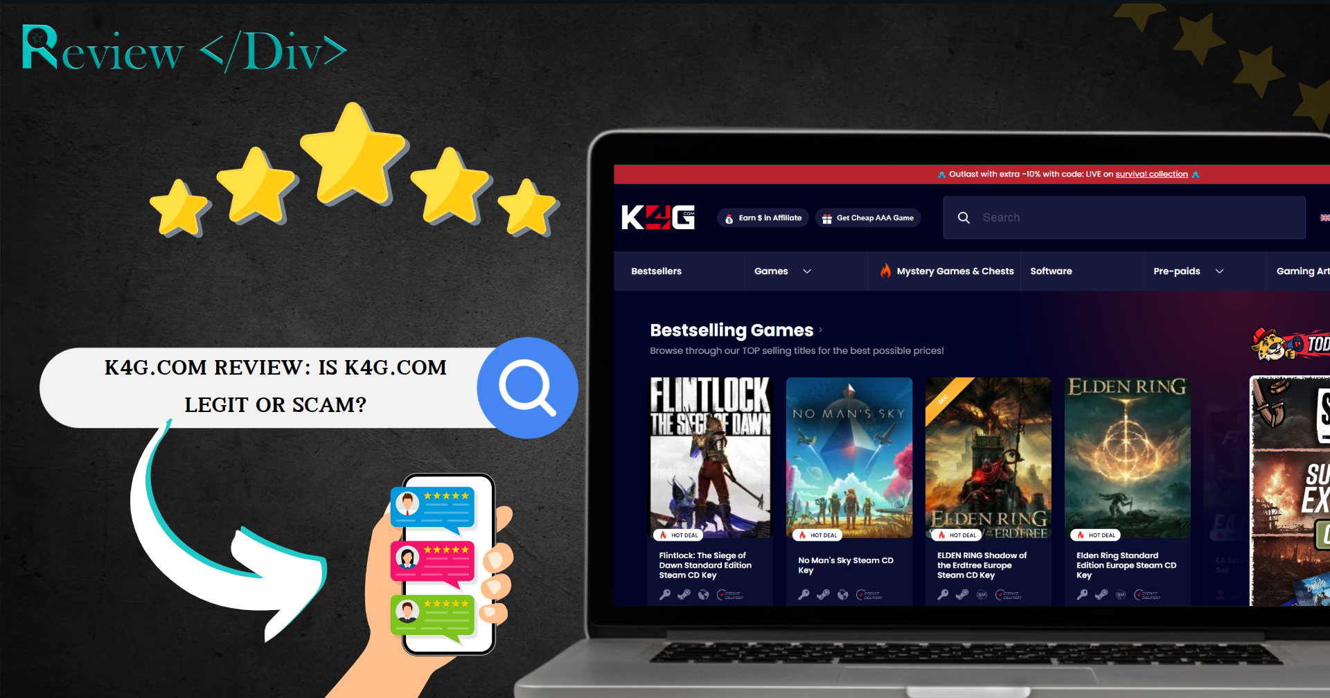 K4G.com Review Is K4G.com Legit Or Scam?