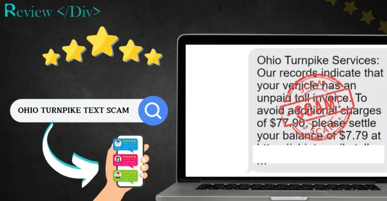 Ohio Turnpike Text Scam