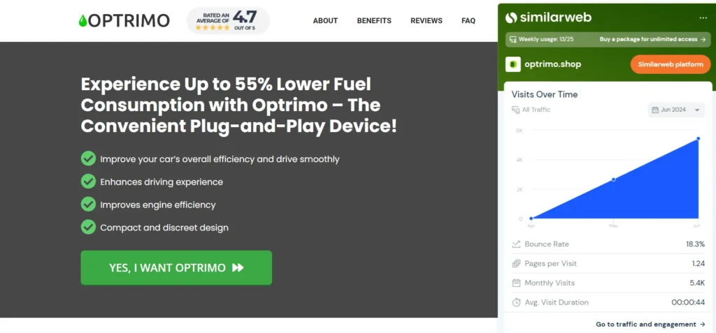 Optrimo.shop Review Is Optrimo Fuel Saver Legit