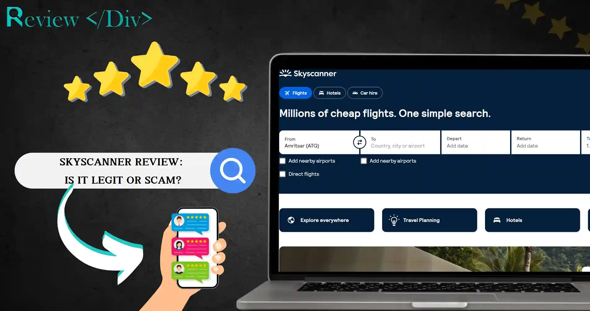 Skyscanner Review Is It Legit Or Scam