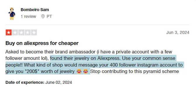 Fake Brand Ambassador Offers