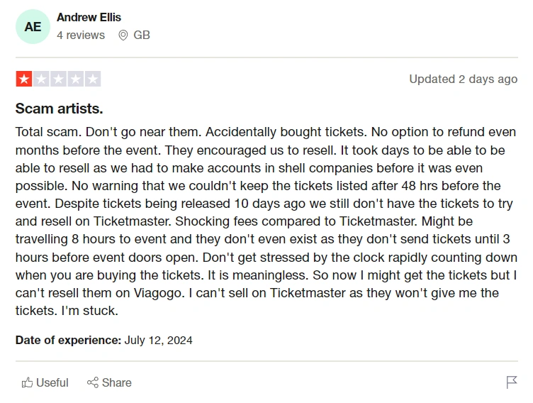 Viagogo Review: Is Viagogo Legit?