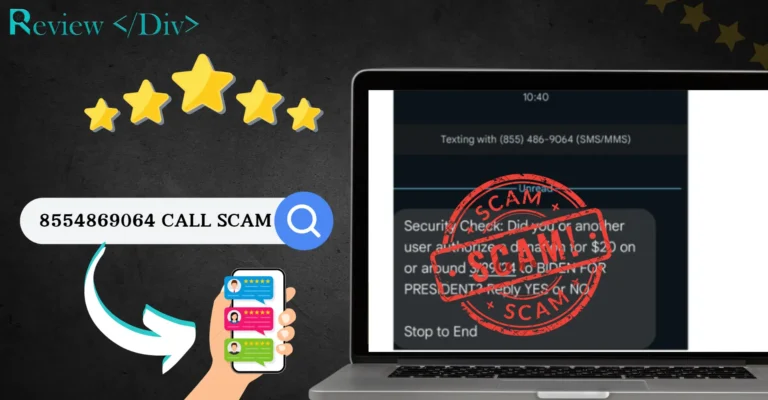 8554869064 Call Scam