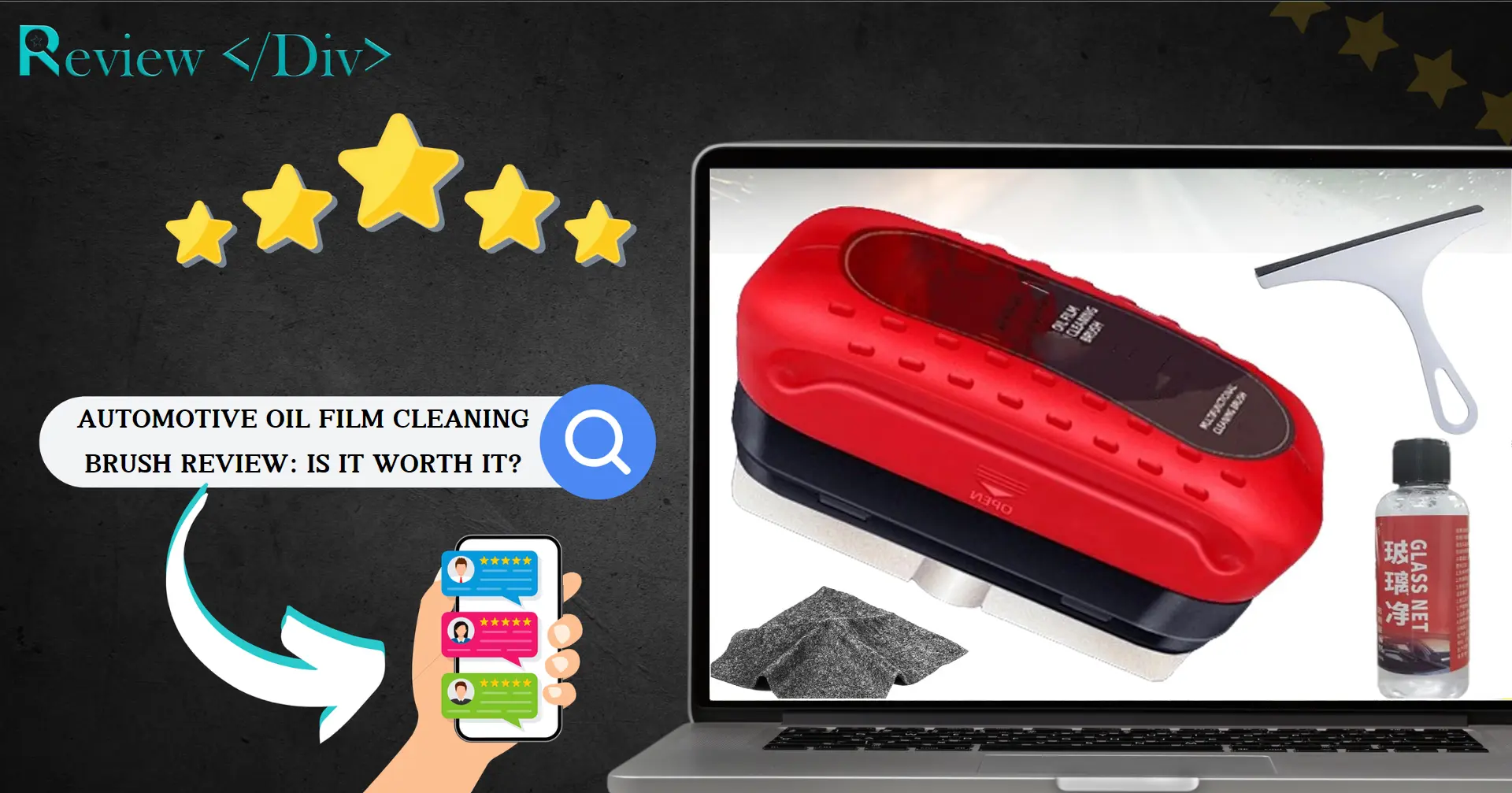 Automotive Oil Film Cleaning Brush Review Is It Worth It?