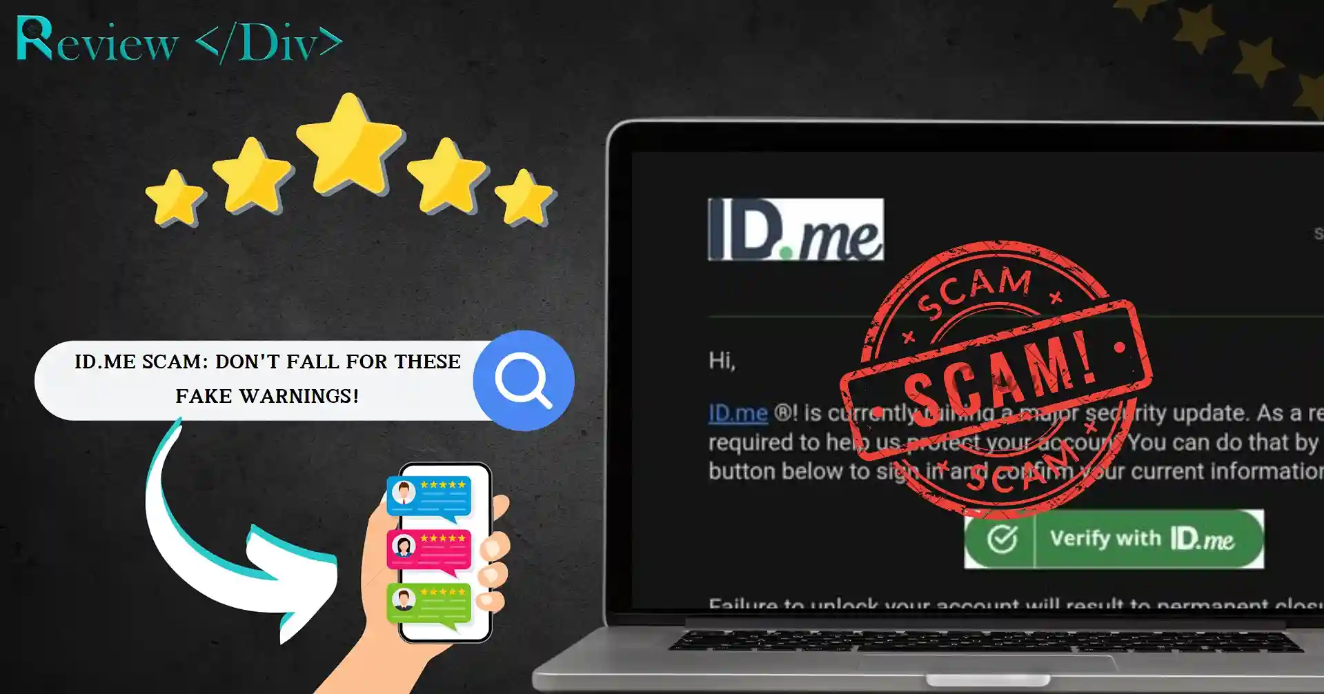 Id.Me Scam Don't Fall For These Fake Warnings!