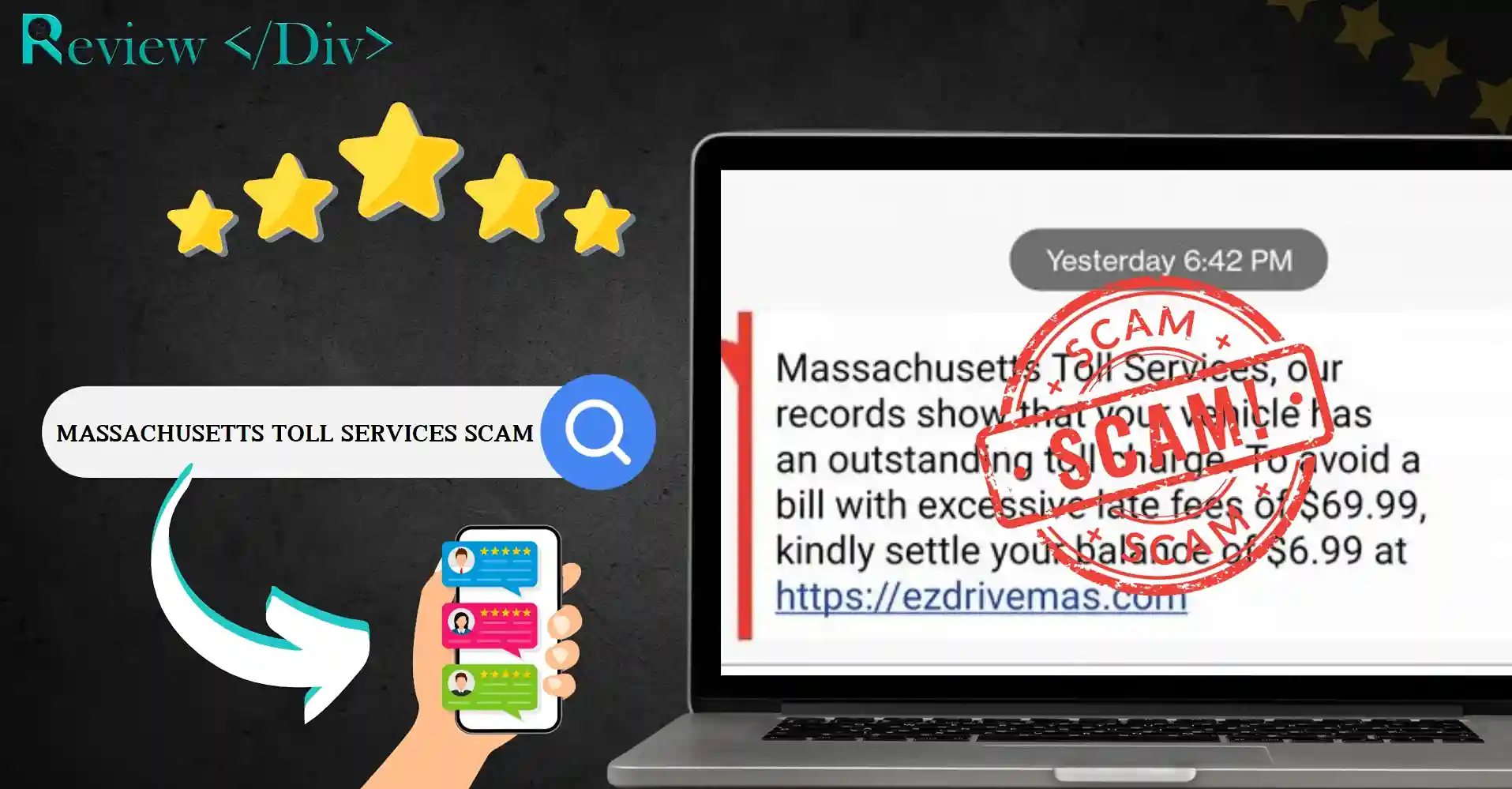 Massachusetts Toll Services Scam: Don't Fall!