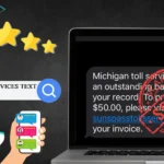 Michigan Toll Services Text Scam