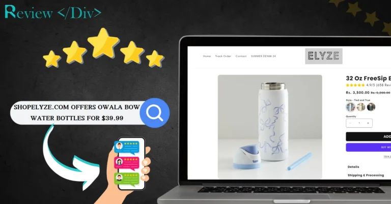 Shopelyze.com Offers Owala Bow Water Bottles For $39.99: Is Elyze Legit?