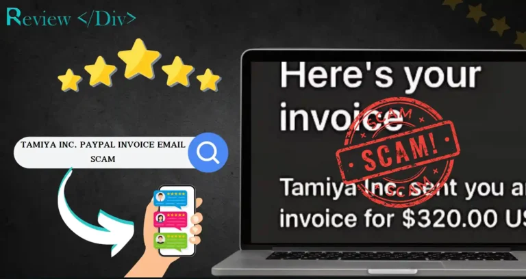 Tamiya Inc. PayPal Invoice Email Scam: Be Aware!