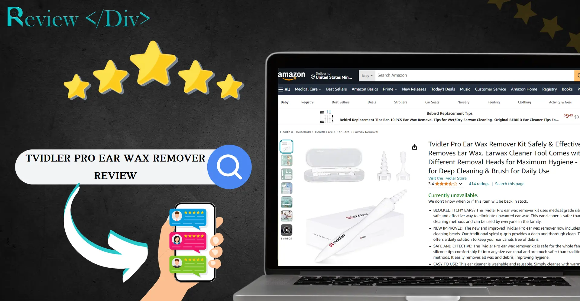 Tvidler Pro Ear Wax Remover Review