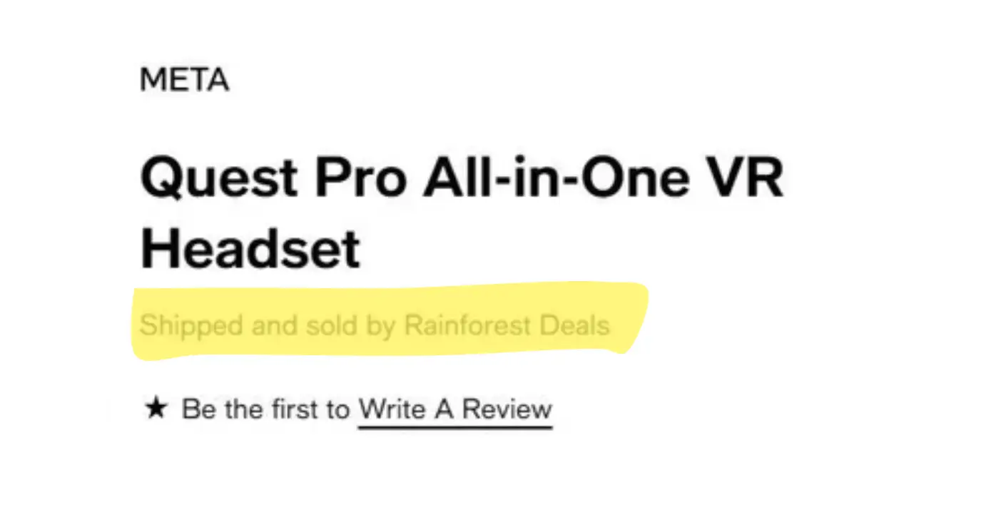 Unknown Company Rainforest Deals