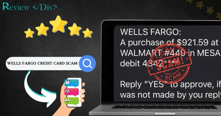 Wells Fargo Credit Card Scam