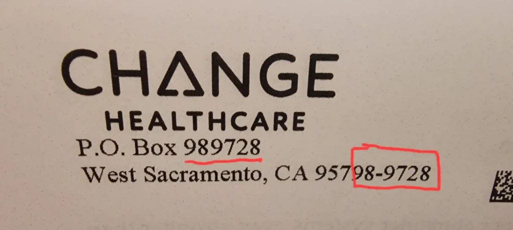 Change Healthcare Letter