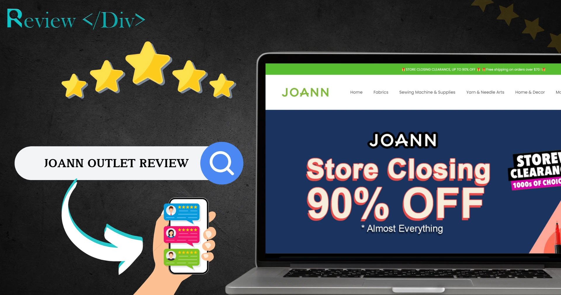 Joann Outlet Review Legit or Another Scam Store?