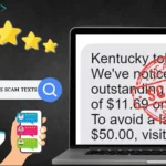 Kentucky Toll Services Scam Texts