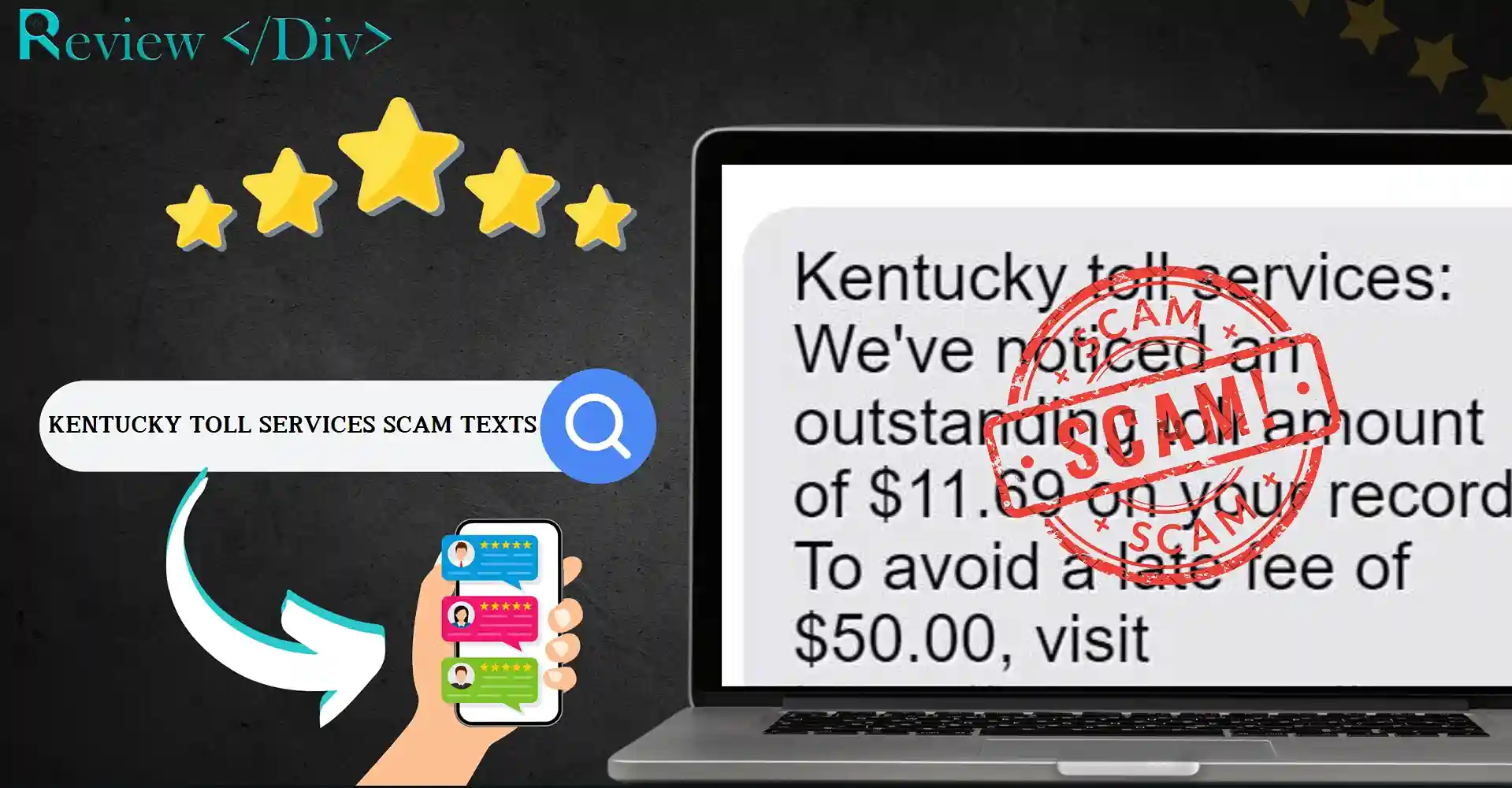 Kentucky Toll Services Scam Texts