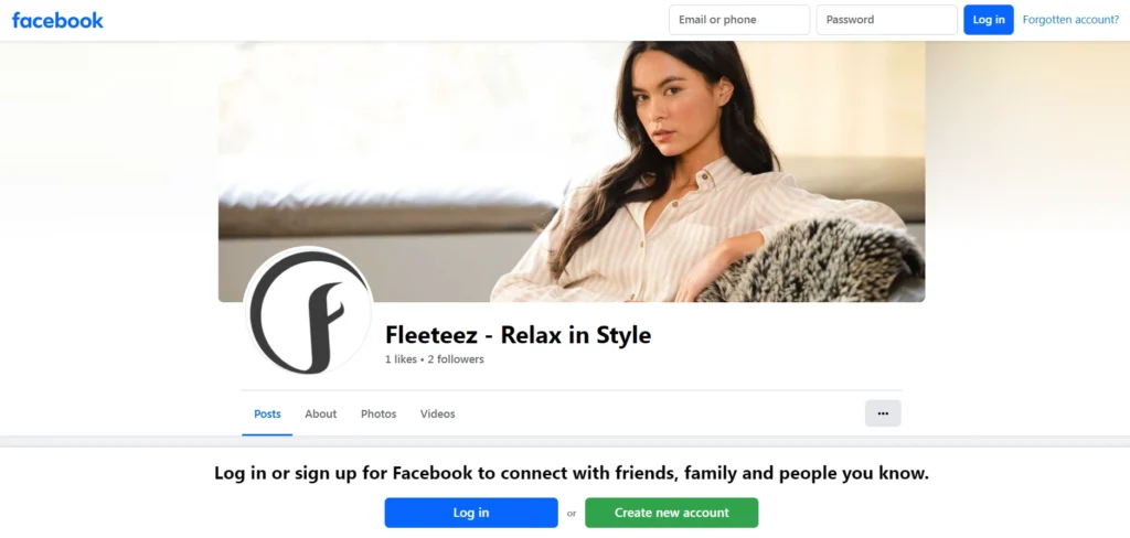 Minimal Social Media Presence on Fleeteez.com