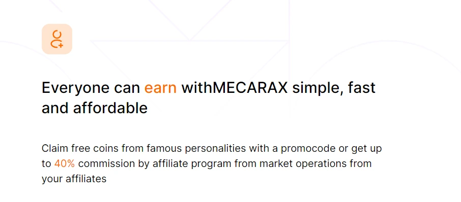 Overly Generous Affiliate Program on Mecarax.com