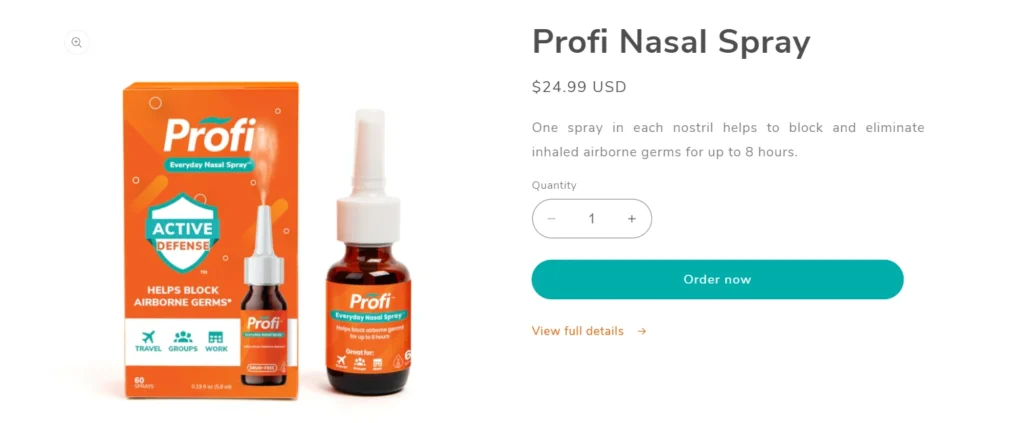 Profi Nasal Spray Review: Is It Worth Your Money? - ReviewDiv