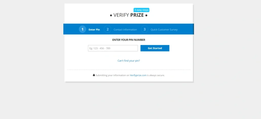 Verifyprize.com