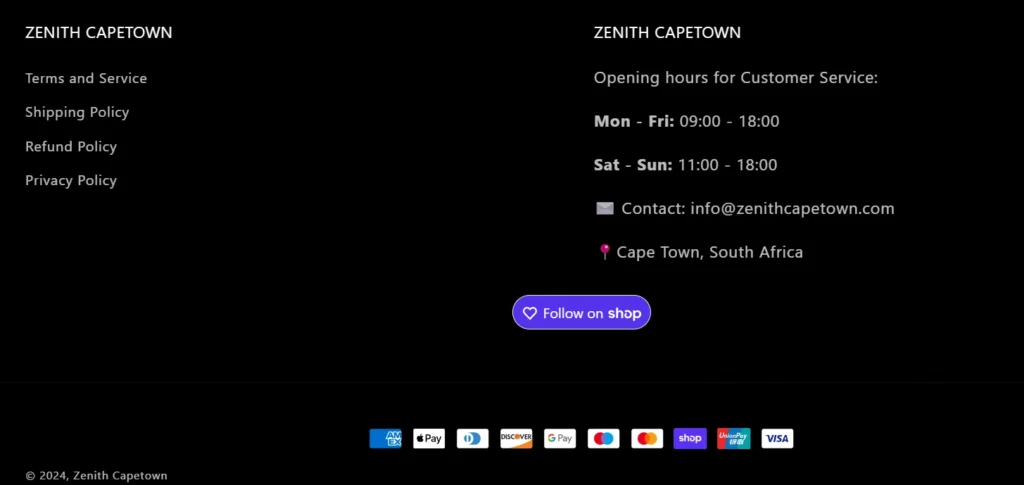 zenithcapetown.com