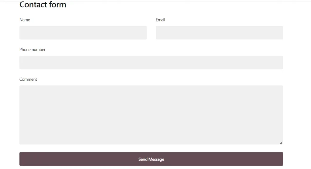 fake or outsourced contact details on Onnitaliane.com