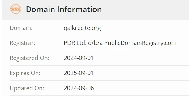 QalkRecite.org  few months ago