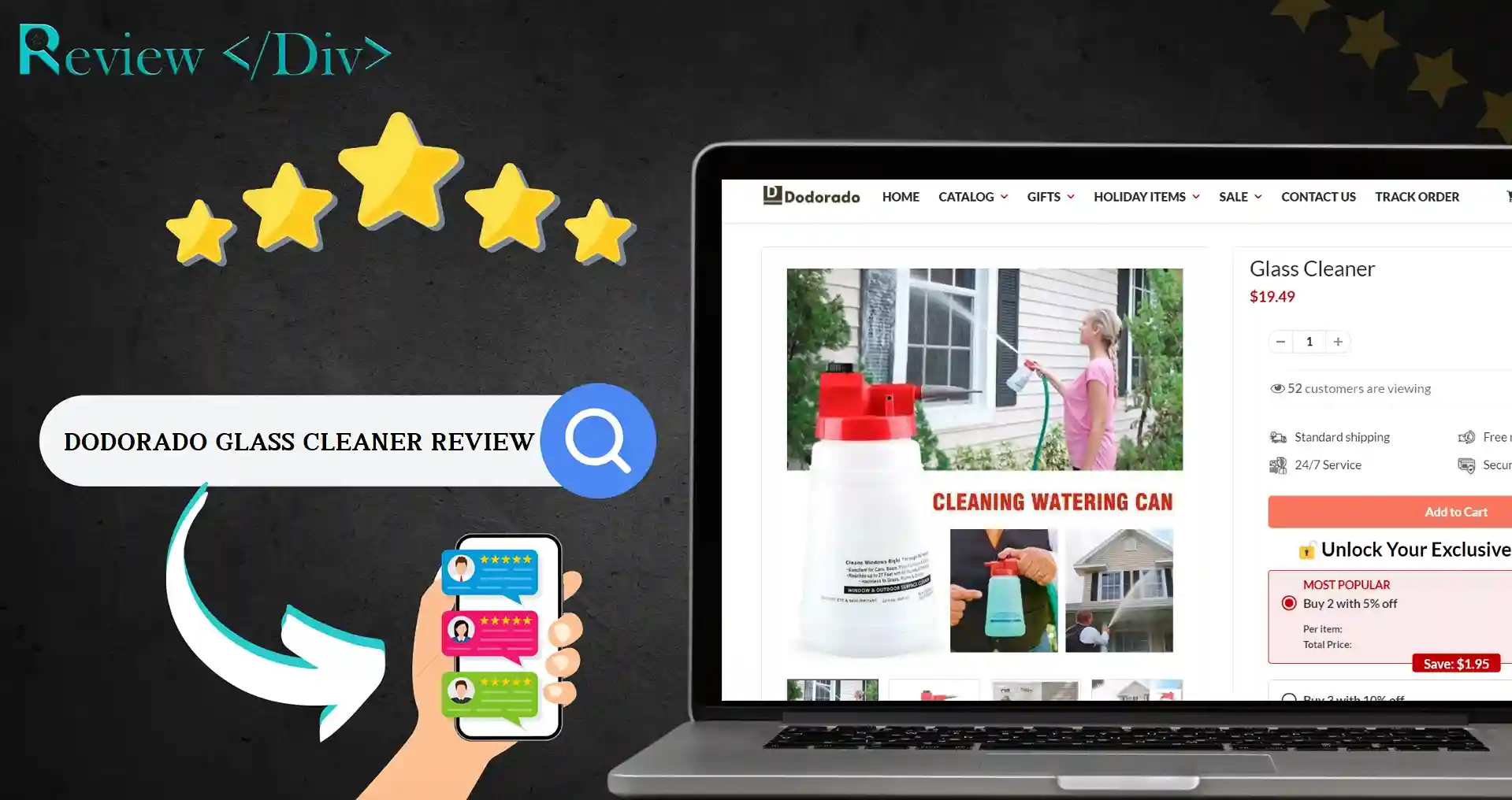 Dodorado Glass Cleaner Review