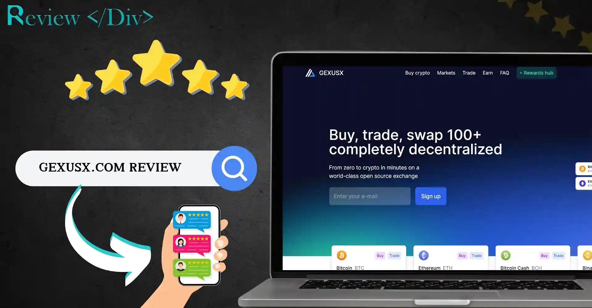 Gexusx.com Review: Legit Crpyto Platform Or Scam?