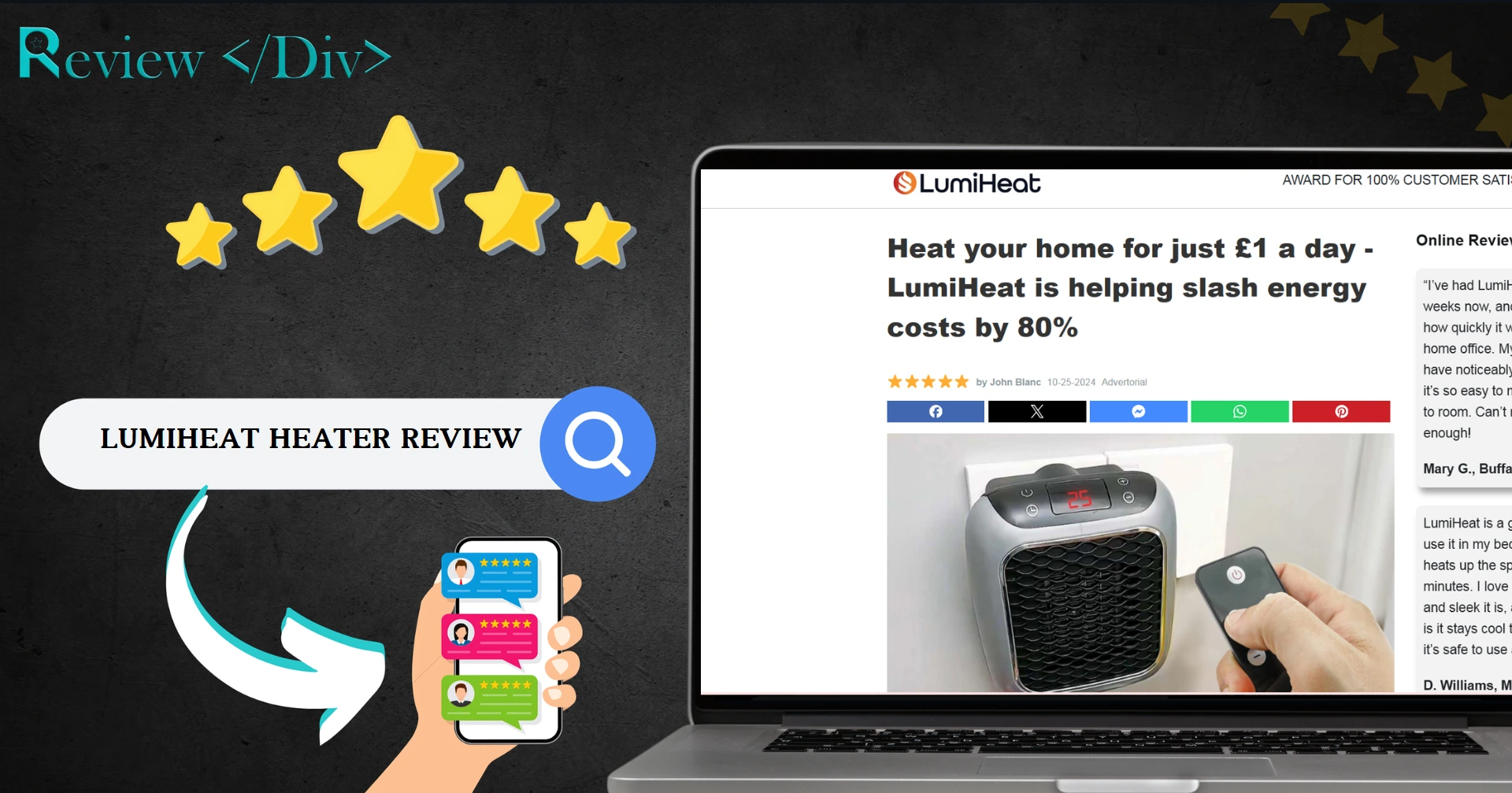 LumiHeat Heater Review