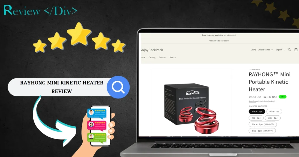 Rayhong Mini Kinetic Heater Review