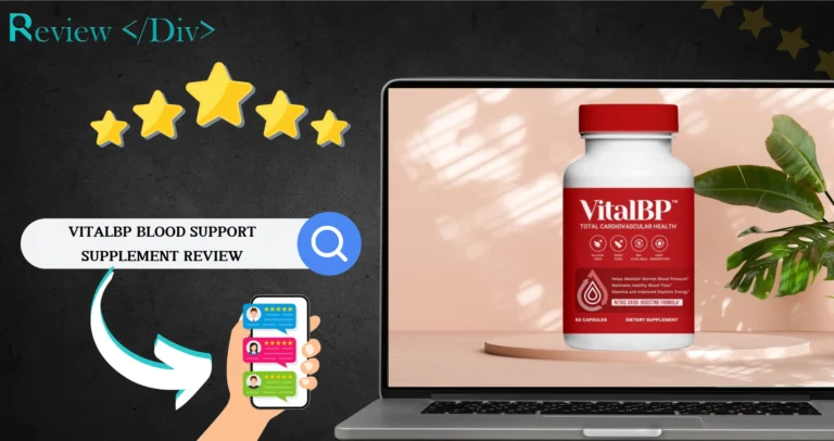 VitalBP Blood Support Supplement Review