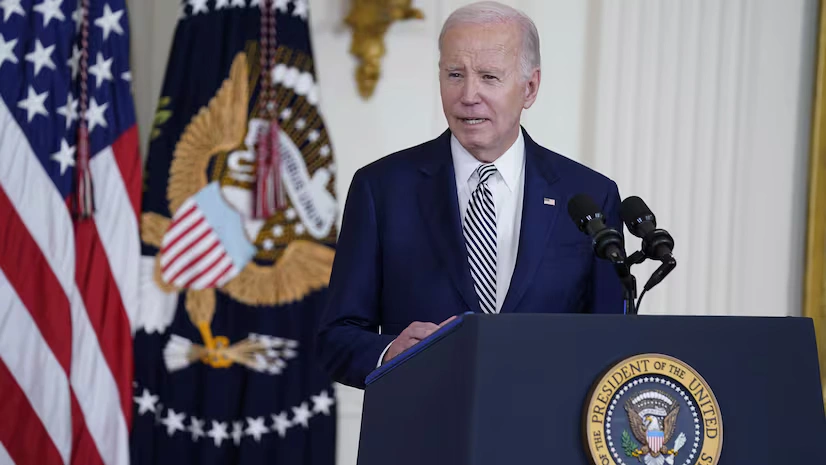 Democracy is not a guarantee,” Biden