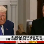 Musk and Hannity Overshadow Trump in Awkward Fox News Interview