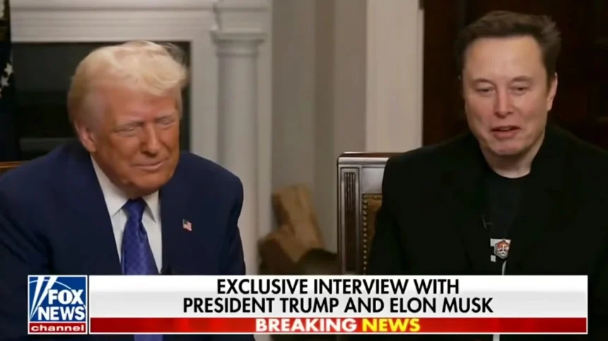 Musk and Hannity Overshadow Trump in Awkward Fox News Interview