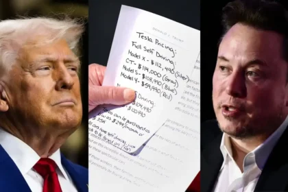 Trump Buys Tesla and Reveals How He’ll Pay Elon Musk